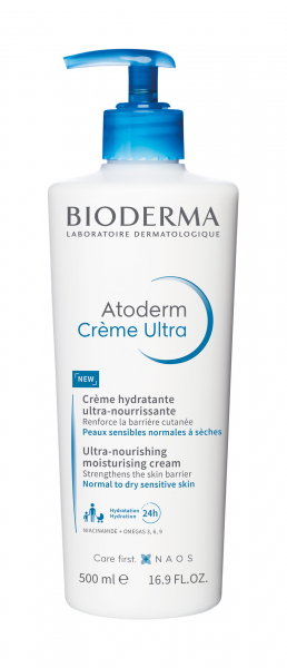 Bioderma Atoderm Crème Увлажняющий крем для очень сухой, сухой, чувствительной и нормальной кожи | 500 мл