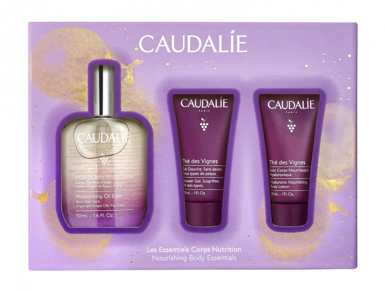 Caudalie Nourishing Body Essentials Set: Smooth & Glow Набор для ухода за телом